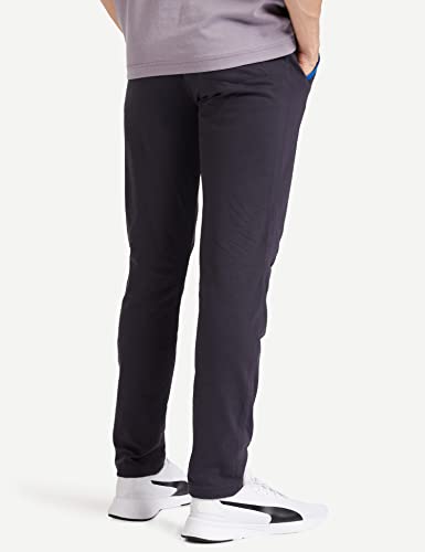 Van Heusen Athleisure Men's Cotton Rich Track Pant(Colors & Print May Vary)