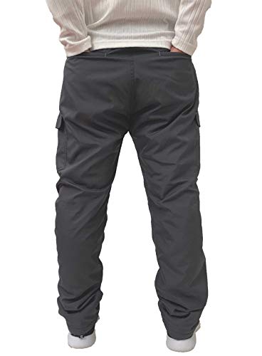 OUTDOOR PRODUCTS ポリリップ裏ボアクライミングカーゴパンツ L 02 グレー