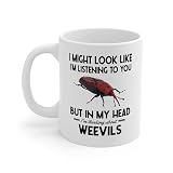 I Might Look Like I’m Listening Weevil Mug