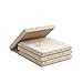 Marbleobject Beige 4"X 4"Travertine Stone Coaster Each Piece Unique Natural Stone "drink" Spills Coasters Tumbled Stone Set of 4 / Home Decor / Wedding Gift
