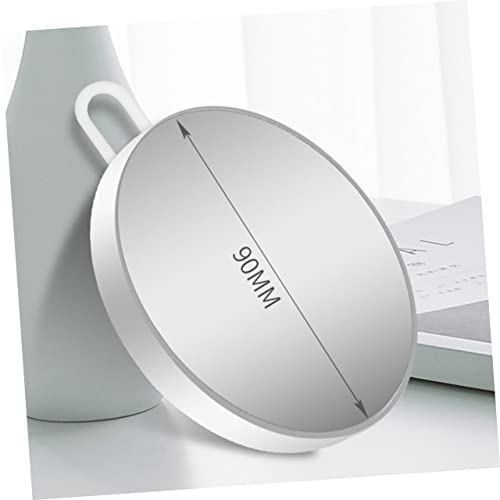 Fomiyes Pocket Magnifying Glass Travel Makeup Mirror Travel Magnifying Mirror Round Makeup Mirror Wall Hanging Mirror Magnifying Makeup Mirror 10X Magnifying Glass Mirror Round Mirror Gift #TOP5