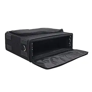 Sound Town Portable 3U Rack Bag, Soft Rack Case with 14