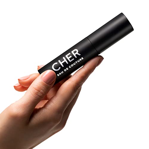 Cher Eau De Couture Atomizer Perfume By Scent Beauty - Unisex Perfume Spray In Matte Mini - Citrusy Scent With Notes Of Bergamot, Jasmine, Rose, Vetiver, Sandalwood, Vanilla Orchid - 0.34 Fl Oz #TOP2