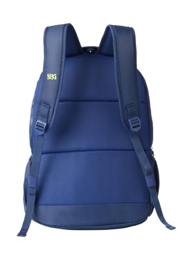 Image of Wildcraft Wiki 28 Backpack For Boys & Girls | 18 Inch- 28 Ltr and Two Compartments with Padded Shoulders, Bottle Holder, Key Chain | Best for Books,Stationery,Lunch Box & Essentials