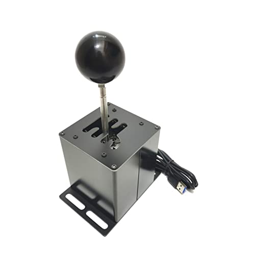 LYDPT weizhun Jeu de simulation USB PC H Gear Shifter compatible avec Logitech G29/G25/G27/G920 Thrustmaster T300RS/GT compatible avec le jeu de course ETS2 Simracing (couleur : pince)