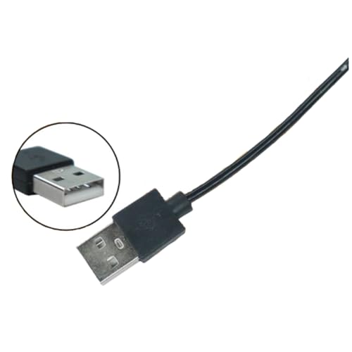 Image of 5A USB Charger Cable with 3.5mm Male DC Plug for Rechargeable Toys, RC Cars, LED Lights, Bluetooth Speakers & Electronic Devices | Fast Charging Power Supply Cable (Pack of 2)