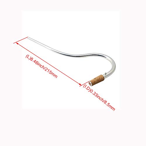 Bassoon Bocal Crook Big Tube Length S Tube Copper Mouthpiece Length 21.5cm - Thumbnail 4