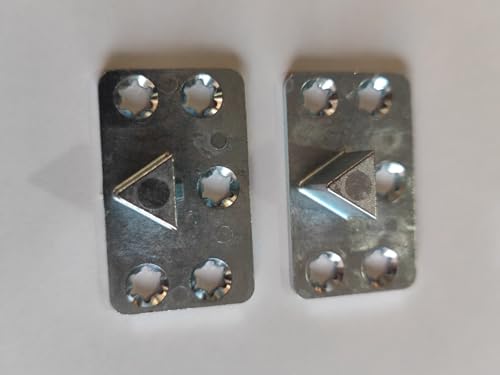 Metal Köşe Koltuk Birleştirici Aparatı Kapalı Yay Karşılığı 2 adet (Sadece Takılan Kısım - Dişi)