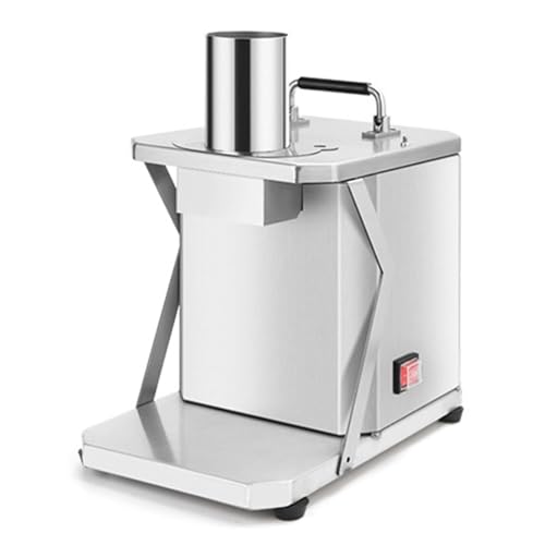 LYDZUSDP Electric Vegetable Dicer Slicer,Commercial Vegetable Cutter,Stainless Steel Automatic Fruit and Vegetable Cutter,Electric Fruit Cutter(10mm)