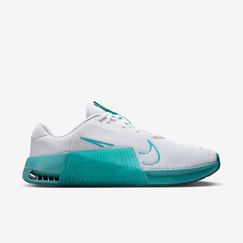 Image of Men's Metcon 9 (105 - White /Smokey Blue /Midnight Turquoise /Dusty Cactus)