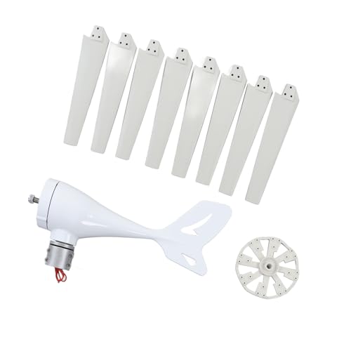 Generador de viento de alto rendimiento de 700 W para barcos y terrazas, aleación de aluminio, 24 V