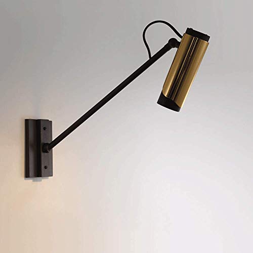 Lampe de lit réglable en fer forgé et métal postmoderne - 2