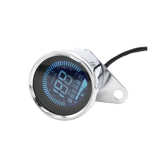 Speedometer Odometer Meter Universal Motorcycle Digital Motorcycle Speedometer Odometer Tachometer Indicator Scooter Meter Motorcycle Speedometer