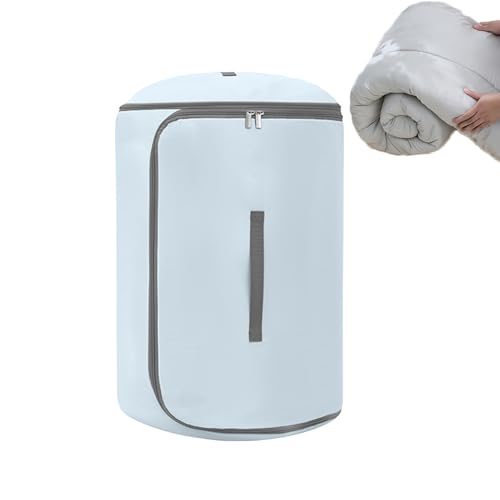 Organizador Enrollable Auto-compresible | Gran Capacidad Cilíndrico Comprimible Ahorra Espacio | Bolsas de Almacenaje por Compresión para Mantas | para maleta, para mochila, para armario, para viaje y