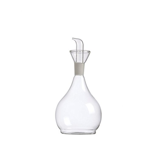 la Porcellana Oevo Oil Bottle, White, 7.8 x 7.8 x 14.6 cm