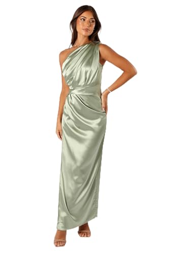 Image of Petal & Pup Women's Nadia One Shoulder Maxi Dress