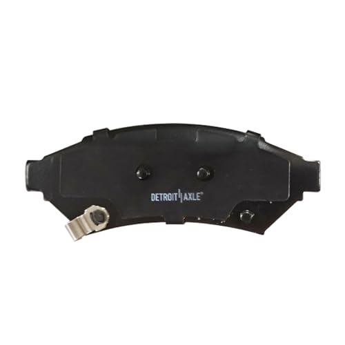 Image of Detroit Axle - Front Ceramic Brake Pads for 2004 Pontiac Grand Prix | Ceramic Brake Pads w /Hardware Replacement