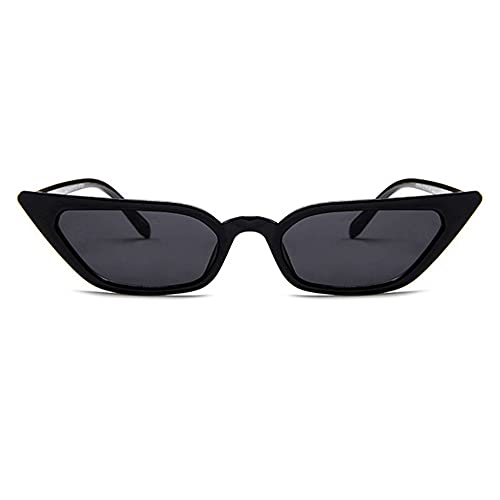 Ashley GAO Lunettes de Soleil à Petit Cadre Lunettes de Soleil rétro à la Mode Lunettes de gelée à la personnalité Lunettes de Soleil à la Mode Cat's Eye Cover
