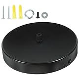 Plaque de montage de lustre : couleur rétro, peut être avec différents styles de décoration et apporter à votre maison un look différent, plaque d'éclairage de canopée