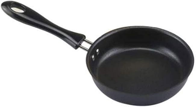 Frying Pan, IH Compatible, Iron, 4.7 inches 12 cm, Fried Fried Egg Mini Pan, Mini Cooking Pot, Bakeware for Bento Box, Compact Nonstick Kitchen Utensils, Dishwasher Safe