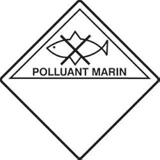 ACCUFORM TDG Placard - Marine POLLUTANT (TCP977VP10)