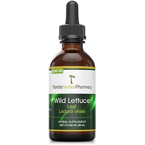 Florida Herbal Pharmacy, Alcohol Free Wild Lettuce (Lactuca Virosa) Tincture/Extract 2 oz Cover