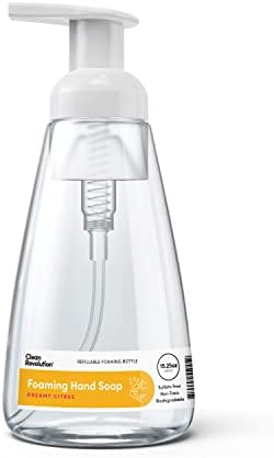 Clean Revolution Foaming Hand Soap | Gentle, Moisturizing | Ready To Use | Real Essential Oils | Dreamy Citrus | 15.25 Fl Oz