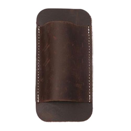 Generisch Vintage Lederscheide 11,8 x 5,7 cm