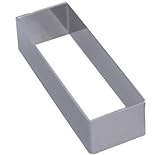 Ancho: 2.5 cm DE BUYER 3943.10 - Molde para emplatar repostería (Rectangular)