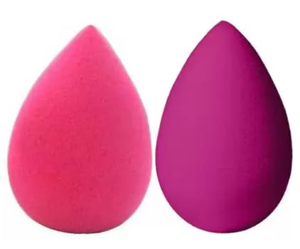 CREATBYME beauty sponge-Spicy Multicolor II Easy to clean, maintain & store II latex-free sponge II Suitable for Sensitive Skin (Pack of 2) CREATBYME beauty sponge-Spicy Multicolor II Easy to clean, maintain & store II latex-free sponge II Suitable for Sensitive Skin (Pack of 2)
