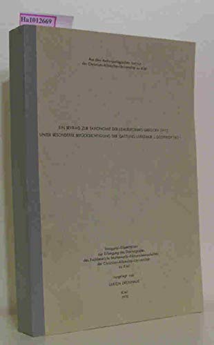 Ein Beitrag zur Taxonomie der Lemuriformes Gregory 1915 unter besonderer Berücksichtigung der Gattung Lepilemur I. Geoffroy 1851