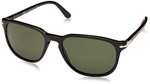Protective case included Persol Occhiali da Sole MOD. 3019S SUN95/31, nero, 55 mm