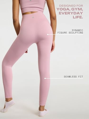 Image of CAVA Sky-Rise Leggings for Women | Ultra High-Waist, 4-Way Stretch, Seamless, Barely-There Feel, Anti-Cameltoe | Activewear Bottoms