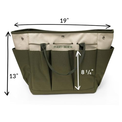 Image of Ferry-Morse Garden Essentials Tote with Hori Hori 5 Seed Packs & Jute Twine