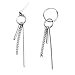 Mshion Bangtan Boy Album BTS SUGA Stud Punk Earrings for Women Men