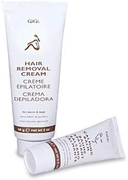 Gigi Hair Remover Cream for Bikini and Legs with Calming Balm
