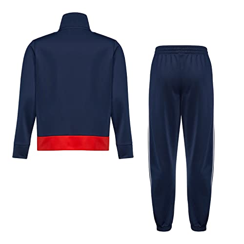 Image of adidas Boys' 2-piece Color Block Tricot Track Set