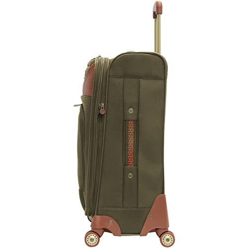 Pathfinder 24 Inch Luggage with Spinner Wheels Softside Expandable Medium Suitcase3