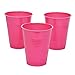 Fun Express - 16oz Hot Pink Plastic Cup for Party - Party Supplies - Solid Tableware - Solid Cups - Party - 20 Pieces