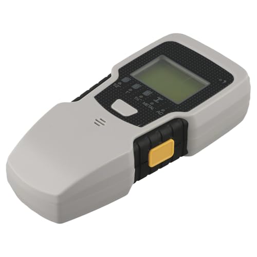 MeevrgR Sensor de pared 5 en 1 con pantalla LCD para detectar madera, pernos de metal, vigas, tuberías y cables de CA activos detrás de paredes, suelos y techos