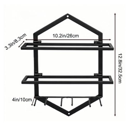 Porte-bouteille de vin vertical pour optimiser les petits espaces