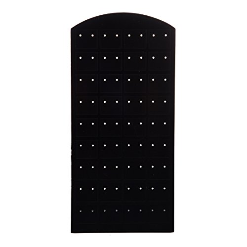 Sahkgye Mode Kunststoff Display Schmuck Ohrstecker Ohrringe Halter Display Schaukasten Staender Cover