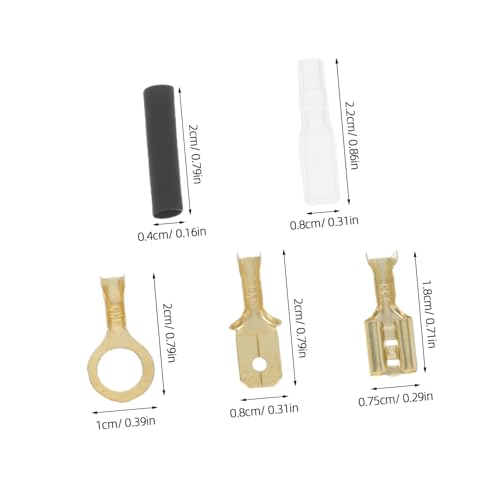 Kit de connecteurs à fourche haut de gamme Cabilock pour câblage de précision - 2