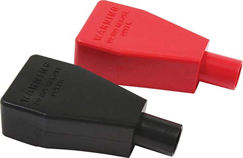 Allstar Performance ALL76150 Black and Red Plastic Top Post Style Battery Terminal Cover