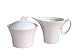 Produktbild CreaTable 13571, Serie Wing weiß, Geschirrset Milch- und Zucker Set 2 teilig