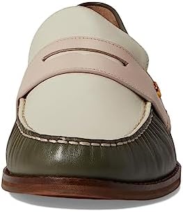 Cole Haan Lux Pinch Penny Loafer Tea Leaf/Egret/Rosewater Leather 6.5 B (M) | Image 5