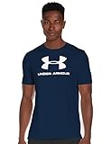 Under Armour Herren Sportstyle Logo Tee 1329590 T-Shirt,per Pack Blau (Navy 1329590-408),(Herstellergröße:XL)
