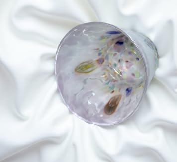 Amazon | 【 MURANO VENETIAN GLASS 】 ピンク ミルフィオリ グラス