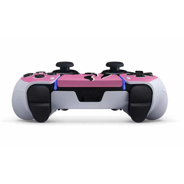 Skinit Decal Gaming Skin Compatible with PS5 DualSense Edge Pro Controller - Officially Licensed Pink Hair Anime Gamer Girl by Ivy Dolamore Design: Pink - NEONRT02