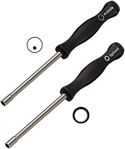 HUSWELL 21-Splined A-Circle Carburetor Adjustment Tool Screwdriver Kit, Carburator Adjusting Small Engine Carb Tune up Tool Kit, Carburetor Adjuster Tool